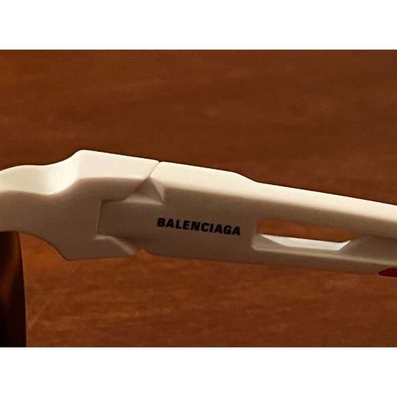 BALENCIAGA WOMENS ROUND HAVANA SILVER BROWN SUNGLASSES BB0024S-30007740-002 - Picture 7 of 11